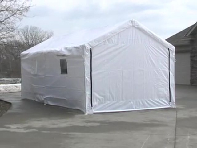 MAC Sports&reg; 10x20' Shelter / Garage Silver - image 1 from the video